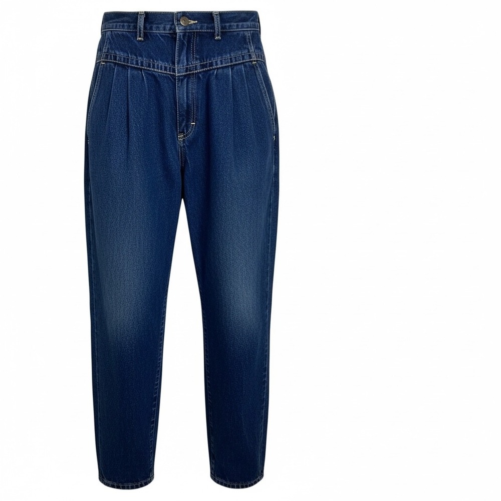 Vintage 80'sLee High Rise Pleated Mom Jeans‎ Tapered Leg Retro 12